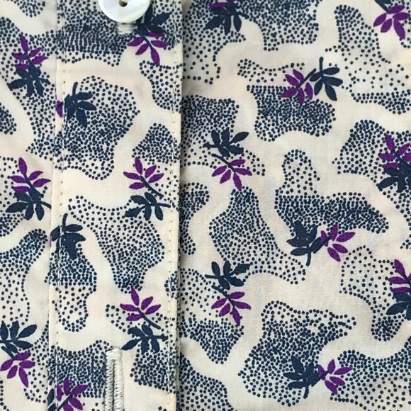 UNIQLO x SUNO.  Sleeveless Top Tank Top.  Buttons at Front. Round Neck.  Striped - Picture 7 of 15